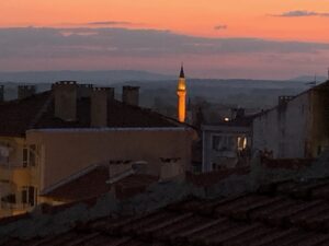 Sunset in Edirne